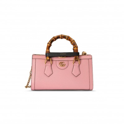 GUCCI DIANA BAMBOO SMALL SHOULDER BAG 735153 (27*15.5*11cm)